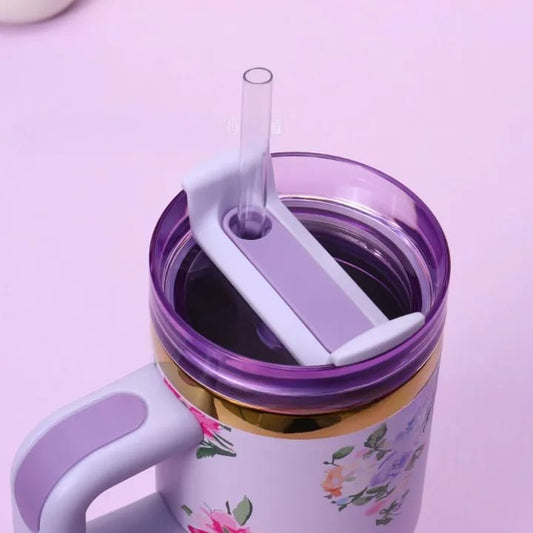 stanley 40 0z quencher premium viral aesthetic edition